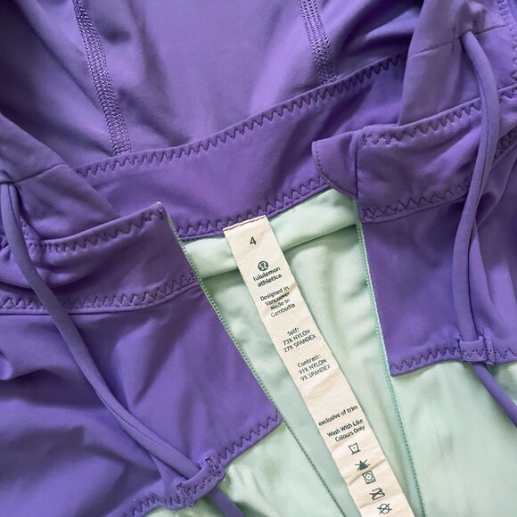 Lululemon Runbeam Hoodie thin UV Protection shirt in size 4 - Picture 10 of 11